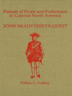 cover image of Pursuit of Profit and Preferment in Colonial North America